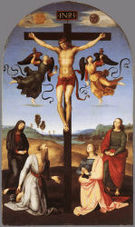 Mond Crucifixion Raphael Sanzio (Raffaello) 1502/1503