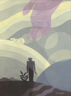 The Creation by Aaron Douglas 1935, oil on masonite, 48 x 36", Howard University Gallery of Art, Washington, D.C.