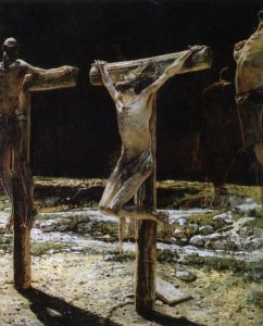 Crucifixion By Nikolai Ge